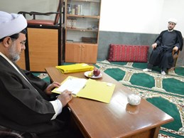 گزارش تصويري از آزمون منبر جهت ارتقاء مبلغين