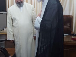 گزارش تصویری بخشی از دیدارهای تابستانی استادتقوی و بازدیدعلما در مرکز فقهی حضرت جوادالائمه ع